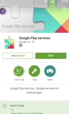 google play status