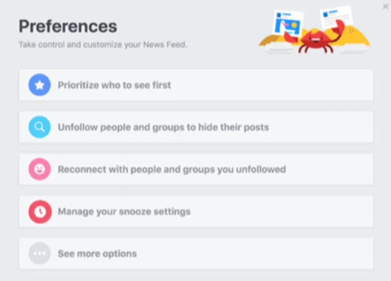 facebook news feed