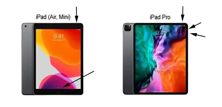 force restart ipad