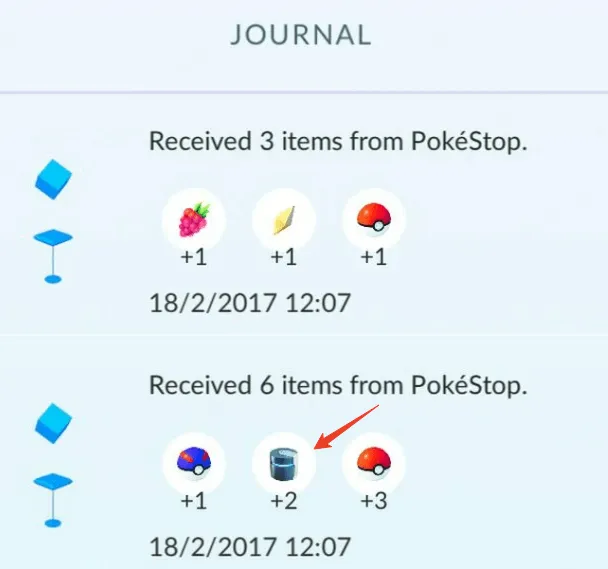 get metal coat in pokestops