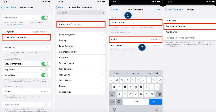 unlock iphone via voice control