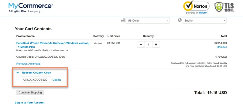fonegeek iphone passcode unlocker coupon